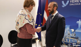 Հայաստանի և Լատվիայի ԱԳ նախարարների հանդիպումը 06/05/26