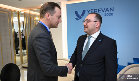 &laquo;Երևանյան երկխոսություն&raquo; երրորդ միջազգային համաժողովի շրջանակներում ՀՀ ԱԳՆ գլխավոր քարտուղարն ընդունել է Ֆոլկե Բերնադոտ ակադեմիայի գլխավոր տնօրեն Փեր Օսլոն Ֆրիդի 06/05/26