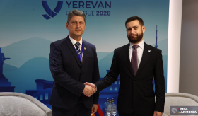 ՀՀ ԱԳ նախարարի տեղակալի հանդիպումը Ռումինիայի Սենատի արտաքին հարաբերությունների հանձնաժողովի նախագահի հետ 06/05/26