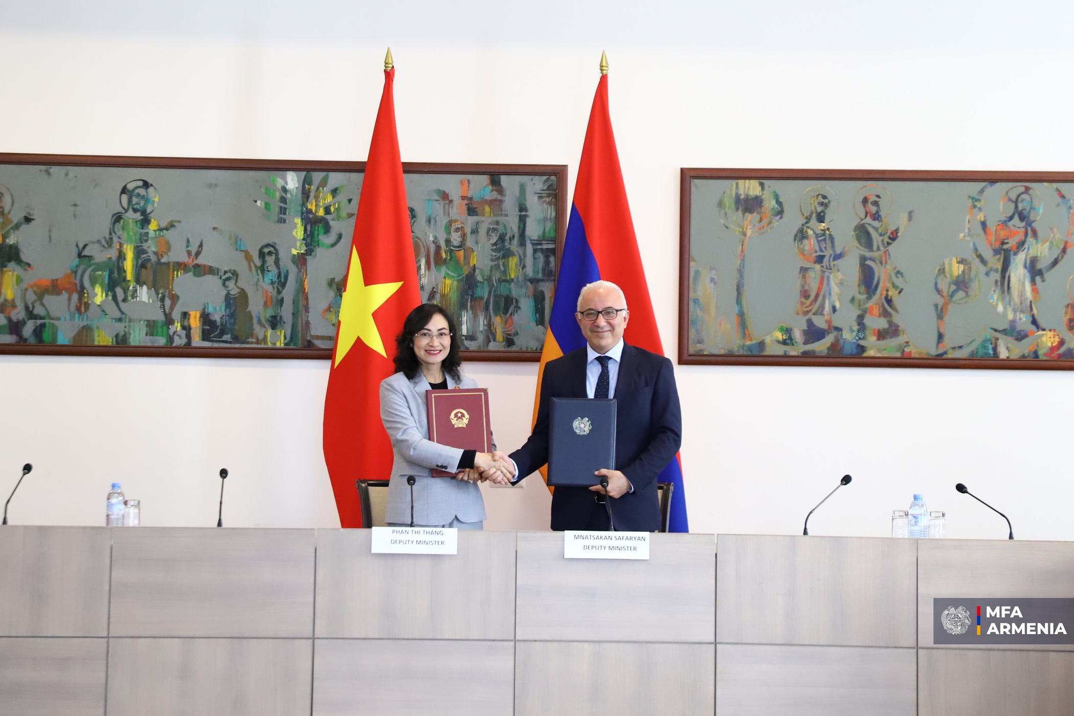 Հայաստանի և Վիետնամի միջև տեղի է ունենցել համագործակցության հարցերով համատեղ միջկառավարական հանձնաժողովի նիստ