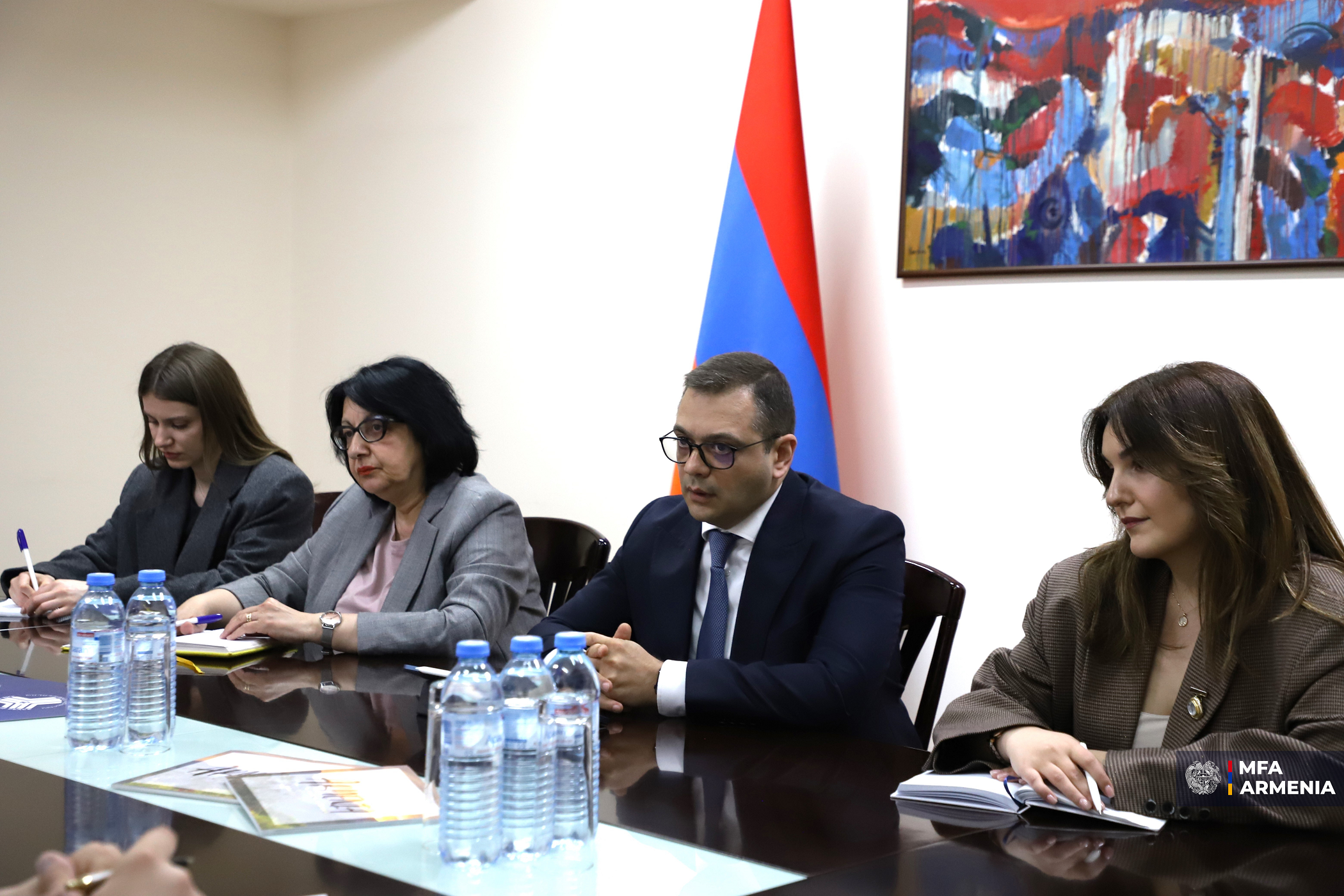 ՀՀ ԱԳ նախարարի տեղակալն ընդունել է ԱՊՀ դիտորդական առաքելության ղեկավարին