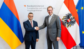 ՀՀ ԱԳ նախարարի տեղակալի հանդիպումը Ավստրիայի եվրոպական և արտաքին գործերի դաշնային նախարարության գլխավոր քարտուղարի հետ 18/06/26