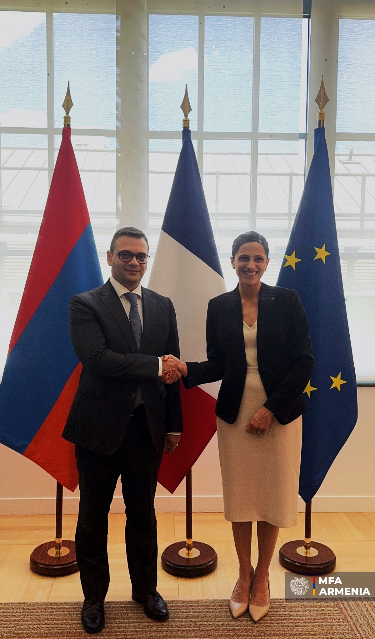 Meeting of the Deputy Foreign Minister of Armenia with the Minister ...