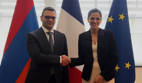 Meeting of the Deputy Foreign Minister of Armenia with the Minister Delegate of France for Francophonie, International Partnerships and French Nationals Abroad