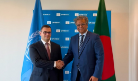 Meeting of the Deputy Foreign Minister of Armenia with the President of the 43rd session of the General Conference of UNESCO