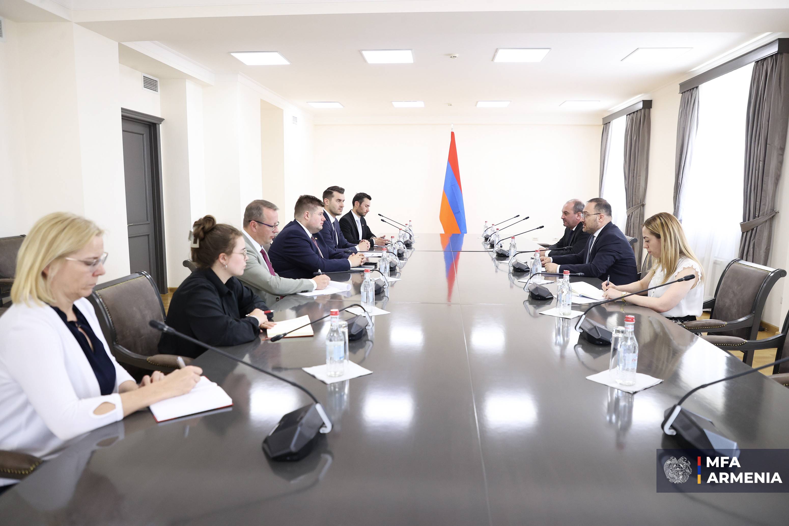 ՀՀ ԱԳՆ գլխավոր քարտուղարն ընդունել է Գերմանիայի Բունդեսթագի պատվիրակությանը