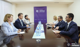Meeting of the Deputy Minister of Foreign Affairs of Armenia with the Member of the German Bundestag