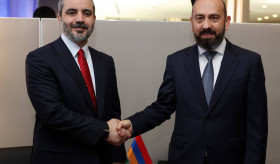 Հայաստանի ԱԳՄԱ նախարարի և Սիրիայի ԱԳ և արտագաղթյալների հարցերով նախարարի հանդիպումը 23/09/2026