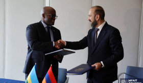Meeting of the Minister of Foreign Affairs and International Trade of Armenia with the Minister of Foreign Affairs and International Cooperation of Rwanda