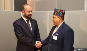 Meeting of the Minister of Foreign Affairs and International Trade of Armenia with the Minister for Foreign Affairs of Nepal