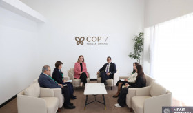 ՀՀ ԱԳՄԱ նախարարի տեղակալը հանդիպել է ՄԱԿ-ի Գլխավոր քարտուղարի օգնական, ՄԱԿ-ի զարգացման ծրագրի ադմինիստրատորի օգնական և Եվրոպայի ու ԱՊՀ տարածաշրջանային բյուրոյի տնօրենի հետ