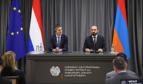 Հայաստանի ԱԳՄԱ նախարարի և Նիդերլանդների ԱԳ նախարարի համատեղ մամուլի ասուլիսը 27/10/2026