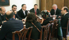 Minister Nalbandian Received Turkish Journalists