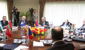 Minister Nalbandian at the CIS Ministerial