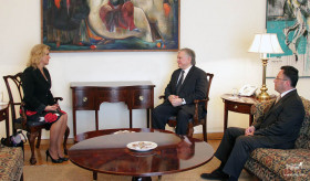 Minister Nalbandian received NATO Assistant Secretary General for Public Diplomacy
