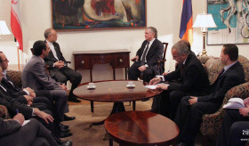 The meeting between foreign ministers of Armenia and Iran