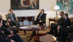 Minister Nalbandian received MEPs