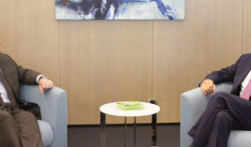 Minister Nalbandian met with COE SG