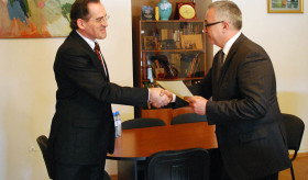 Deputy foreign minister Manassarian received the ambassador of New Zealand
