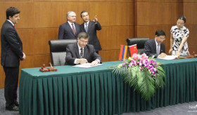 Министр Налбандян визит в Китай