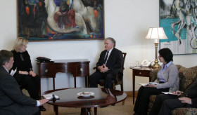 Minister Nalbandian received OSCE Representative for Freedom of Media