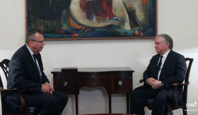 Minister Nalbandian met with Under-Secretary-General of the United Nations