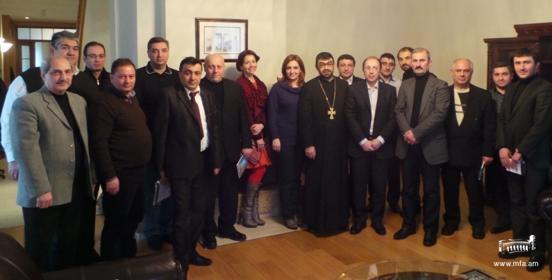 Հանդիպում Լիտվայում ՀՀ դեսպանությունում