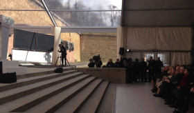 Minister Nalbandian took part in the ceremony dedicated to French Resistance and Misak Manoushyan's group