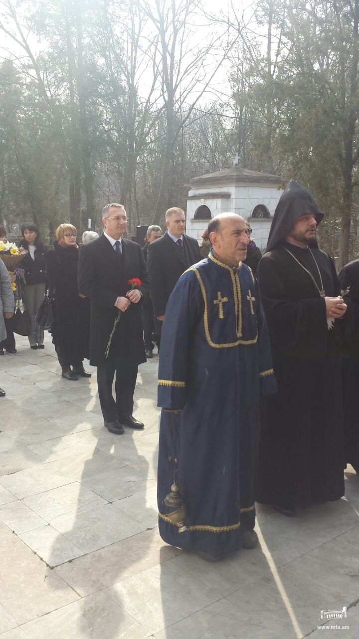 Սումգայիթյան ջարդերի 26-րդ տարելիցին նվիրված միջոցառում Բուլղարիայում