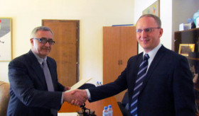 Նախարարի տեղակալ Սերգեյ Մանասարյանն   ընդունեց Չեխիայի նորանշանակ դեսպանին