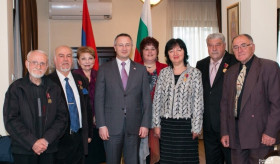 Դեսպան Սհոյանը հանձնեց սփյուռքի նախարարության մեդալներ