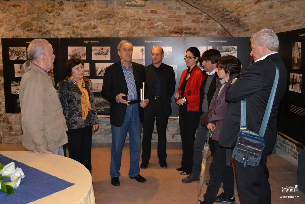 Հայոց ցեղասպանության 99-րդ տարելիցին նվիրված միջոցառումներ Իտալիայի քաղաքներում