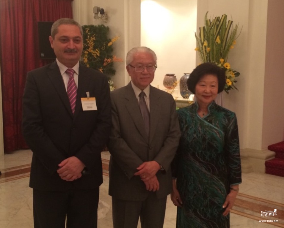 Դեսպան Սարգսյանի հանդիպումները Սինգապուրում