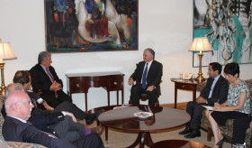 Minister Nalbandian received the Parliamentary Delegation of France