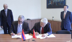 ՀՀ և ՉԺՀ միջև «ՀՀ Հանրային հեռուստաընկերության զարգացման» ծրագրի իրականացման հետազոտության վերաբերյալ փոխանակման նամակների ստորագրում