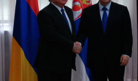 FM Nalbandian visit to Serbia