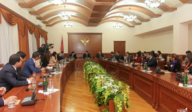 Students of the Diplomatic School visit Artsakh