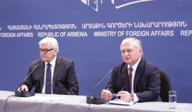 ՀՀ ԱԳ նախարար Էդվարդ Նալբանդյանի խոսքը և պատասխանները Գերմանիայի արտգործնախարար Ֆրանկ-Վալտեր Շտայնմայերի հետ համատեղ մամլո ասուլիսի ընթացքում հնչած հարցերին