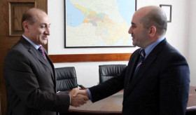 Դեսպան Վարդանյանի հանդիպումը Վրաստանի սփյուռքի հարցերով պետնախարարի հետ