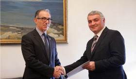 ԱԳ նախարարի տեղակալ Աշոտ Հովակիմյանն ընդունեց Ուրուգվայի նորանշանակ դեսպանին