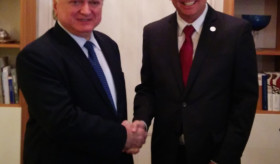 Edward Nalbandian met the Speaker of the Riksdag