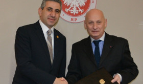 Դեսպան Ղազարյանն իր հավատարմագրերի պատճենը հանձնեց Լեհաստանի ԱԳ փոխպետքարտուղար Տոմաշ Օրլովսկուն