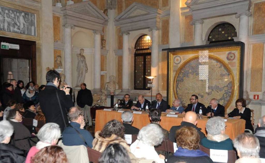 Exhibition dedicated to the Armenian Genocide at the Marciana National Library