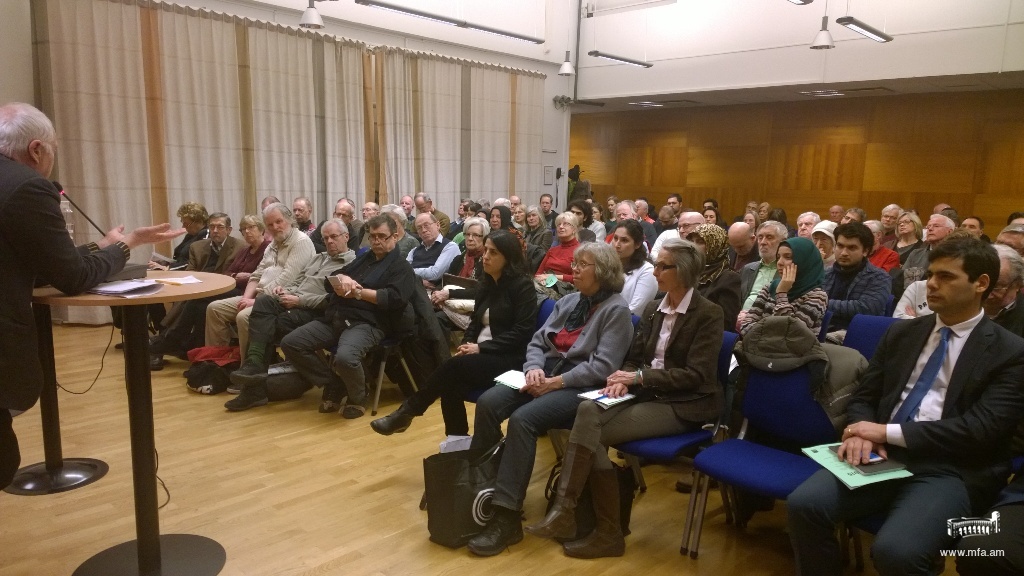 Discussions dedicated to the Armenian Genocide held in Sweden