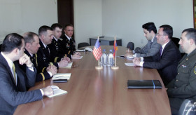 ԱՄՆ Եվրոպական հրամանատարության եվրոպական գործընկերության օպերատիվ խմբի ղեկավարի այցը Հայաստան