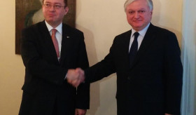 Meeting of the Foreign ministers of Armenia and Romania