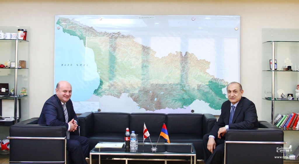 Դեսպան Վարդանյանի հանդիպումը Վրաստանի ֆինանսների նախարարի հետ