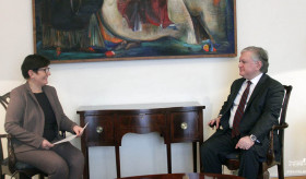 Representative of the World Food Program handed over the letter of credentials to the Foreign Minister of Armenia