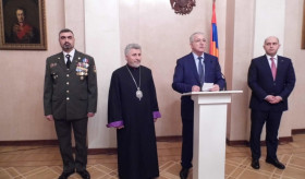 Բանակի օրվան նվիրված ընդունելություն Մոսկվայում