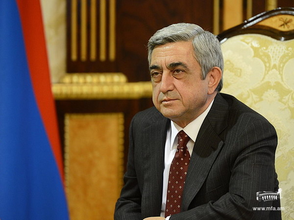 Նախագահ Սերժ Սարգսյանի ուղերձը՝ Դիվանագետի օրվա կապակցությամբ